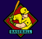 Dibujo Logo de béisbol pintado por carlosgallardo
