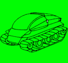Dibujo Nave tanque pintado por emir