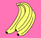 Dibujo Plátanos pintado por alicia