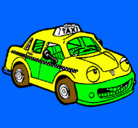 Dibujo Herbie Taxista pintado por COVA