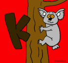 Dibujo Koala pintado por KARENLIZETH