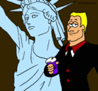 Dibujo Estados Unidos de América pintado por poke-emilio