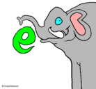 Dibujo Elefante pintado por DANIELAMN