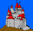 Dibujo Castillo medieval pintado por naxso1
