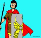 Dibujo Soldado romano II pintado por carlosgallardo
