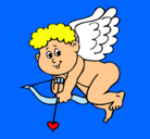 Dibujo Cupido pintado por Rociovijil