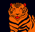 Dibujo Tigre pintado por inframundo