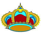 Dibujo Corona real pintado por rubyparapapa