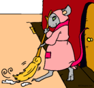 Dibujo La ratita presumida 1 pintado por Angelica