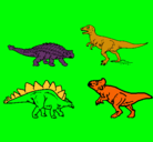 Dibujo Dinosaurios de tierra pintado por i768568654
