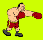 Dibujo Boxeador pintado por carlosgallardo