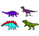 Dibujo Dinosaurios de tierra pintado por Rociovera