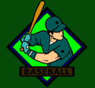 Dibujo Logo de béisbol pintado por jaretzy