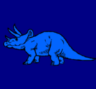 Dibujo Triceratops pintado por Triceratops
