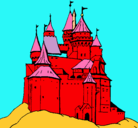 Dibujo Castillo medieval pintado por LUCAS