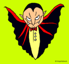 Dibujo Vampiro terrorífico pintado por JUSTINZITHABIEBER