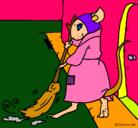 Dibujo La ratita presumida 1 pintado por sabri