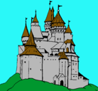 Dibujo Castillo medieval pintado por ignacio.m