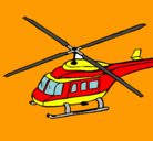 Dibujo Helicóptero  pintado por DANIEL