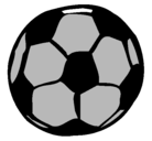 Dibujo Pelota de fútbol pintado por balonse