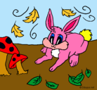 Dibujo Conejo pintado por Cheyla
