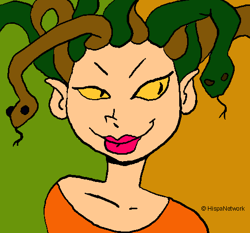 Mujer medusa