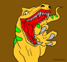 Dibujo Velociraptor II pintado por ivan