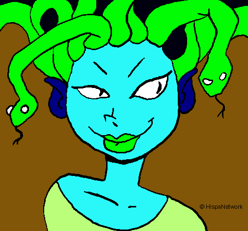 Mujer medusa