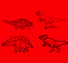 Dibujo Dinosaurios de tierra pintado por juanjo