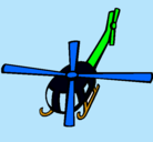 Dibujo Helicóptero V pintado por cis
