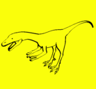 Dibujo Velociraptor II pintado por wen