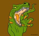 Dibujo Velociraptor II pintado por victor