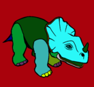 Dibujo Triceratops II pintado por dragonyoshua8