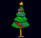Dibujo Árbol de navidad II pintado por chigollo