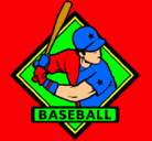 Dibujo Logo de béisbol pintado por adrian