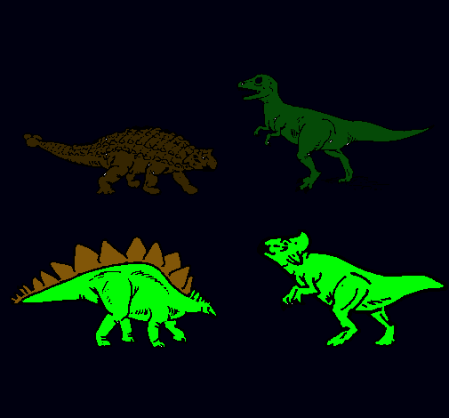 Dinosaurios de tierra