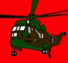 Dibujo Helicóptero al rescate pintado por juliocesar