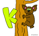 Dibujo Koala pintado por luisafernanda