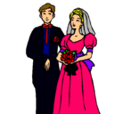 Dibujo Marido y mujer III pintado por luliymaite