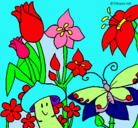 Dibujo Fauna y flora pintado por mariabode