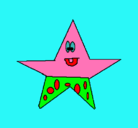 Dibujo Estrella 3 pintado por thomasg