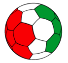 Dibujo Pelota de fútbol II pintado por mexico