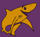 Dibujo Tiburón alegre pintado por yeimirozo