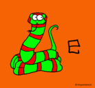 Dibujo Serpiente pintado por ignaciomoya