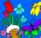 Dibujo Fauna y flora pintado por teosan