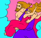 Dibujo El rapto de Perséfone pintado por belluki