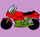 Dibujo Motocicleta pintado por valentin