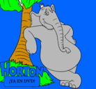 Dibujo Horton pintado por FACUNDOSERVIN