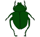 Dibujo Escarabajo pintado por LUIS