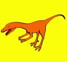 Dibujo Velociraptor II pintado por david